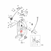 Styrtapp Mercruiser Bravo (866718A01) Styrtapp Mercruiser Bravo (866718A01)