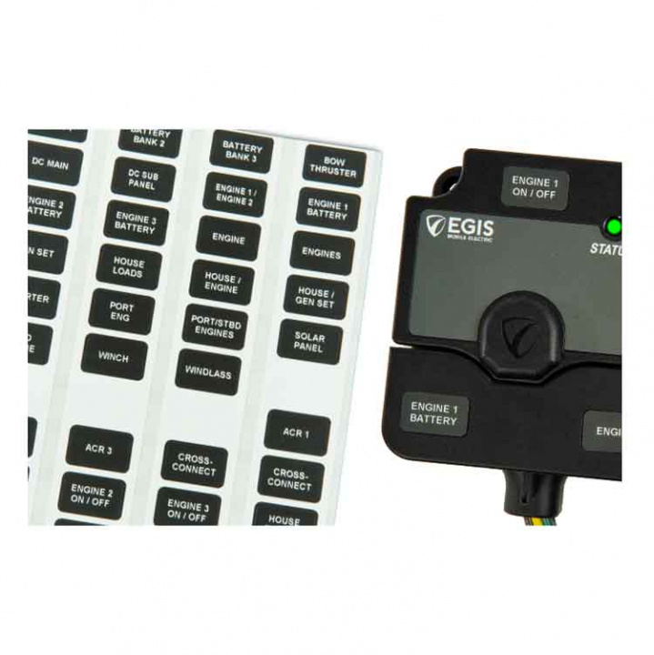 Solenoid 12/24V 500A (fjärrstyrd huvudström)