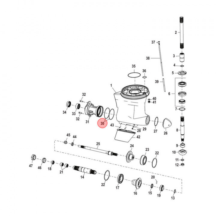 O-Ring Mercruiser (87159)