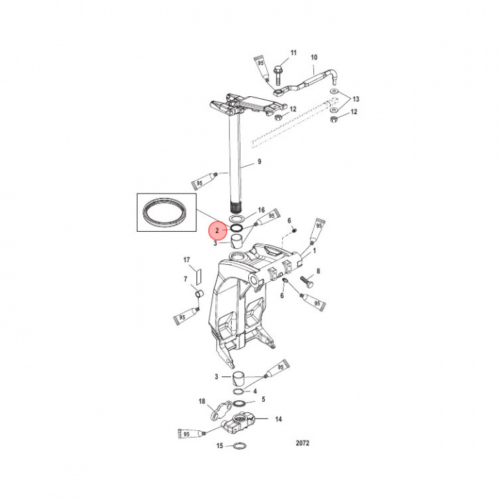 Packbox Rigg Mercury 50-300 hk (87735)