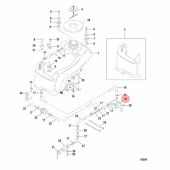 Bränslekran Mercury/Mariner 4-6 hk (878387) Bränslekran Mercury/Mariner 4-6 hk (878387)