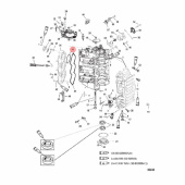 Packning Mercury 200-300 hk (878453) Packning Mercury 200-300 hk (878453)