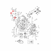 Skruv Mercury 25-125 hk (878609) Skruv Mercury 25-125 hk (878609)