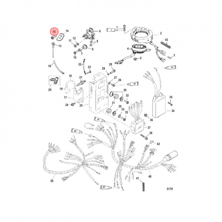 Skruv Mercury 25-125 hk (878609)