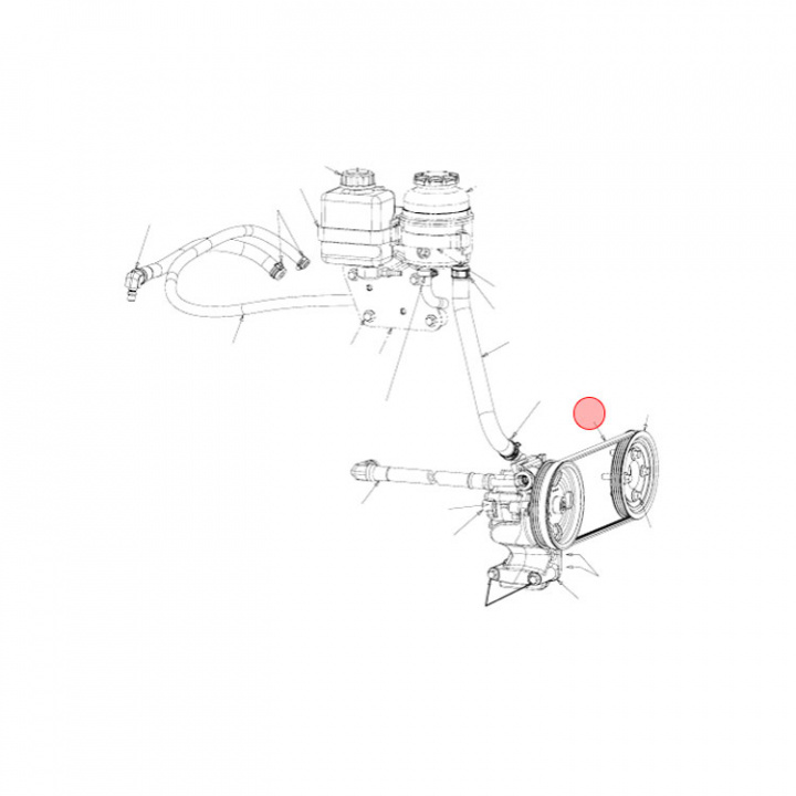 Drivrem Servo Mercruiser (879150023)