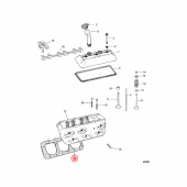 Topplockspackning Mercruiser V6 (879150140) Topplockspackning Mercruiser V6 (879150140)