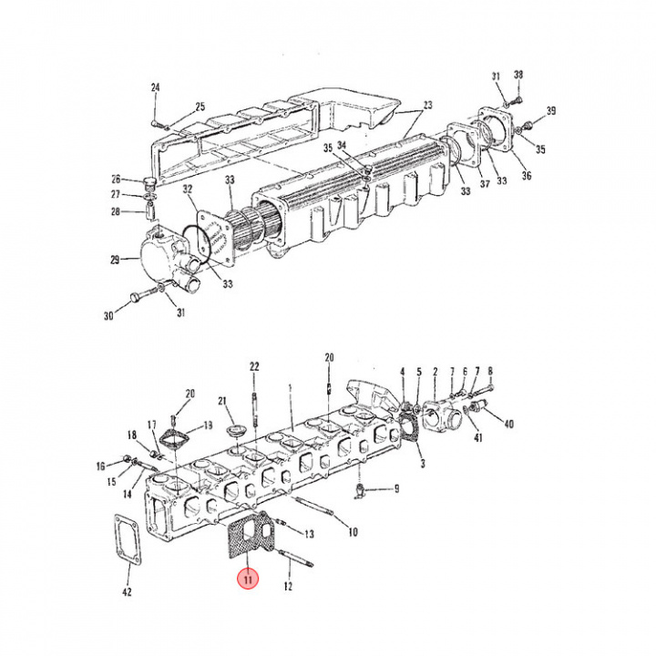 Packning Mercruiser Diesel (879172204)