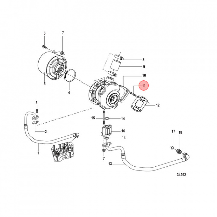 Pinnbult Mercruiser CMD (879194158)