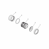 Hus För Tändningslås 3-Positions (879305A01) Hus För Tändningslås 3-Positions (879305A01)