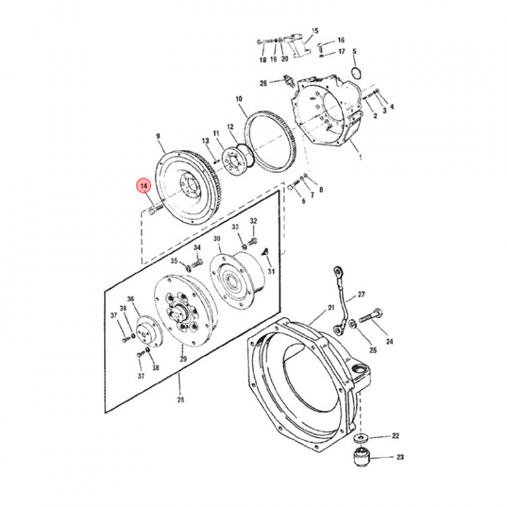 Skruv Mercruiser (879711)