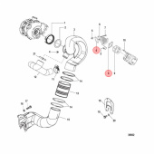 Packning Turbo/Avgas Mercruiser (879721) Packning Turbo/Avgas Mercruiser (879721)