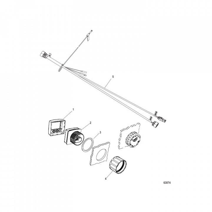SmartCraft SC1000 System Monitor Kit (879896K21)