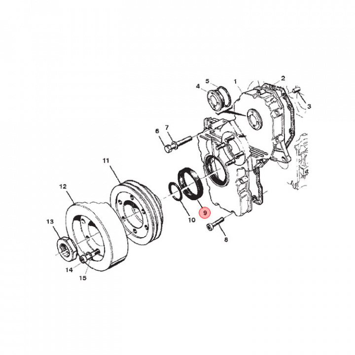 Tätning Mercruiser (881789)