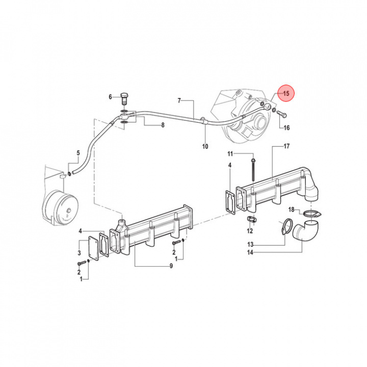 Packning Mercruiser CMD (881791)