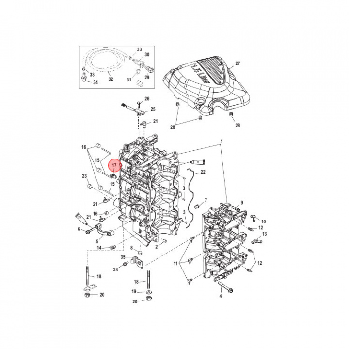 Nippel Mercury 75-350 hk (881866)