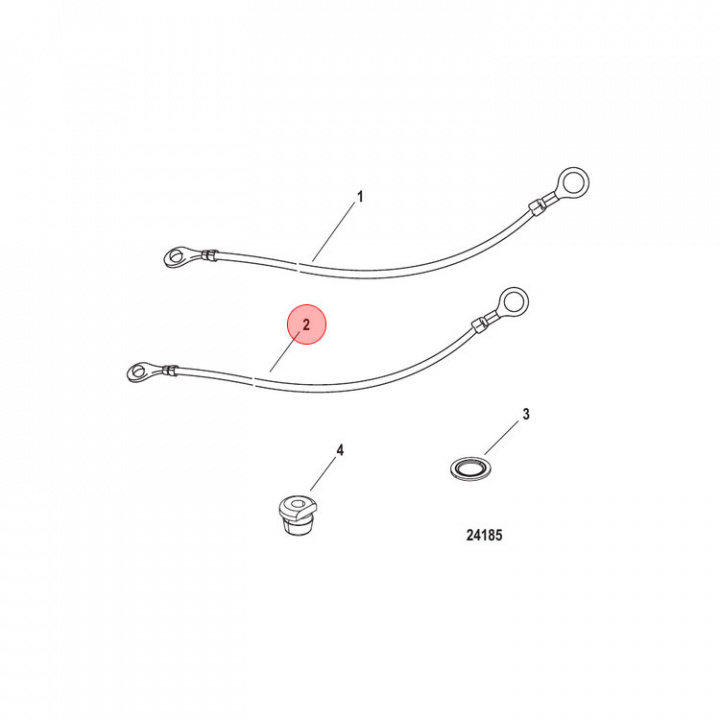 Jordkabel Mercury 200-400 hk (88238T24)