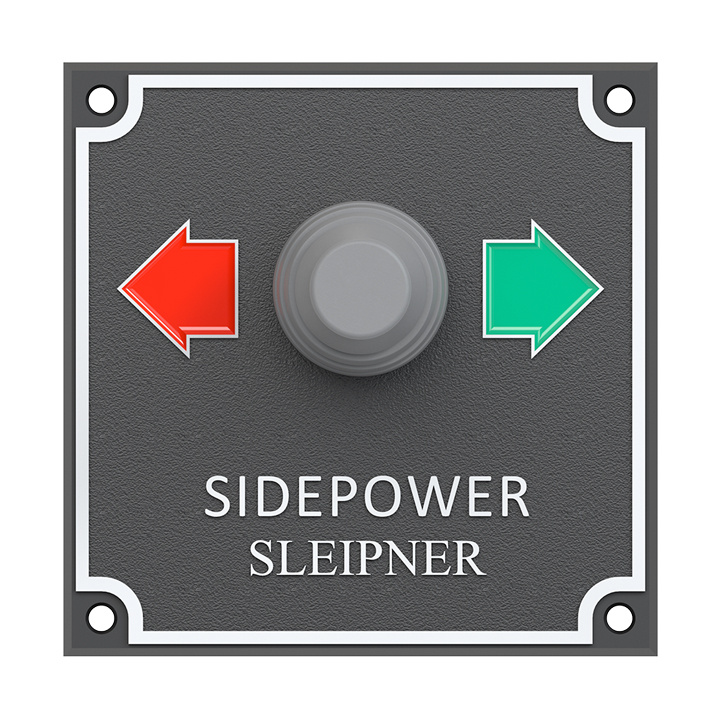 Joystickpanel  12/24V Äldre  3-ledare