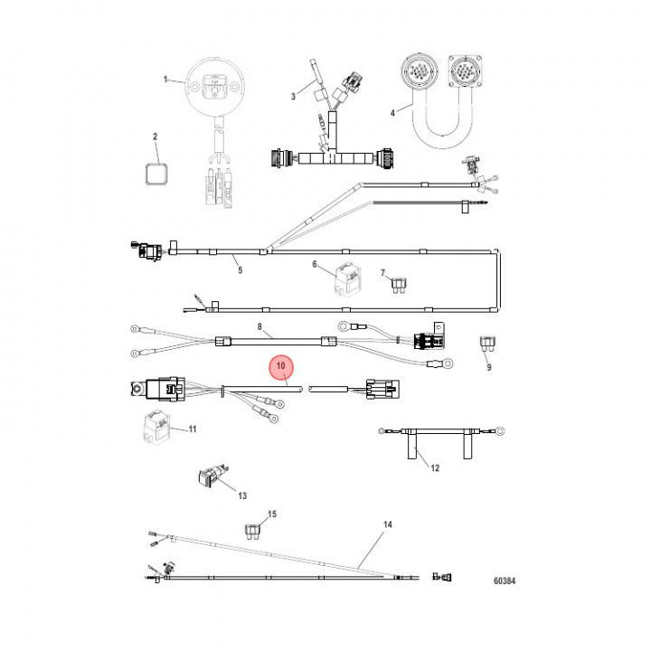 Reläkit 3-Pin Mercruiser 6.7L (888429K11)