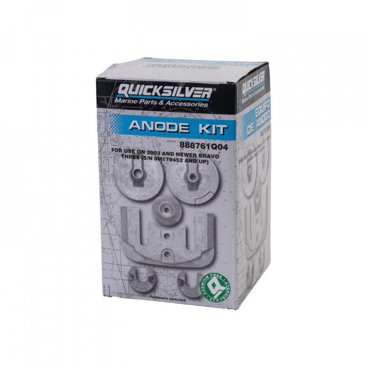 Anodsats Aluminium Mercruiser Bravo Three (888761Q04)