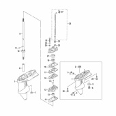 Impeller Repairkit Mercury 2/2.5/3.5 hk (889246A16) Impeller Repairkit Mercury 2/2.5/3.5 hk (889246A16)