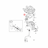 Packning Oljetråg Mercury 200-400 hk (889618001) Packning Oljetråg Mercury 200-400 hk (889618001)