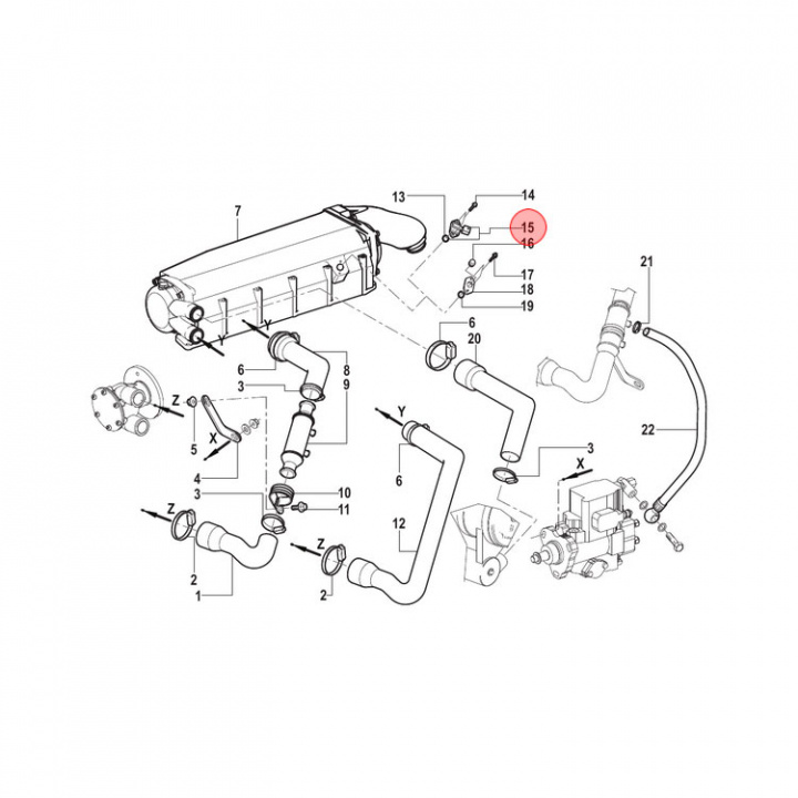 MAP Sensor Mercruiser CMD (889870)