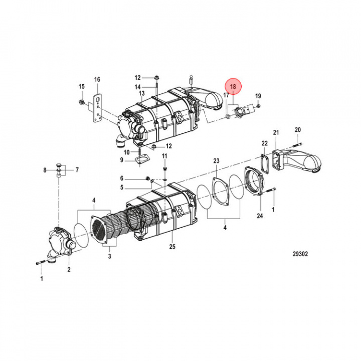 MAP Sensor Mercruiser CMD (889870)