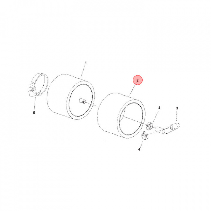 Luftfilterinsats Mercruiser CMD (889899)