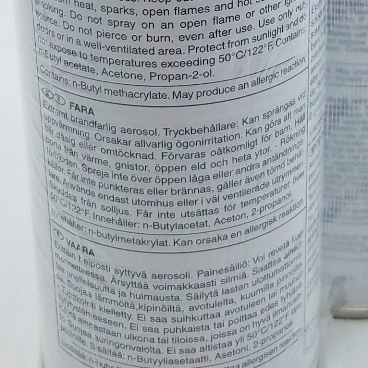 Bättringsfärg Prowler Silver + Klarlack