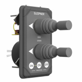 JoystickPanel Dubbel, Grå Med Adapterplatta (Ersätter 8902B) JoystickPanel Dubbel, Grå Med Adapterplatta (Ersätter 8902B)