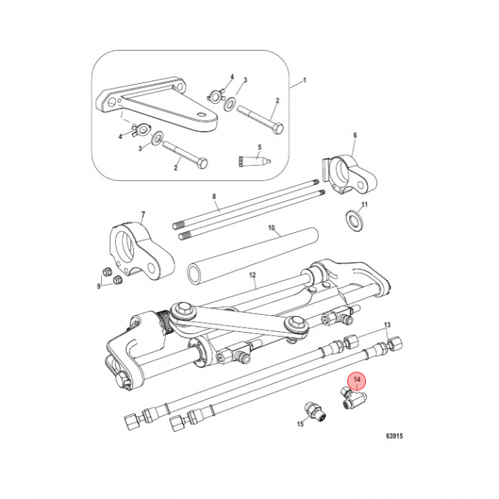 T-Nippel 9/16-18 ORFS (892521)