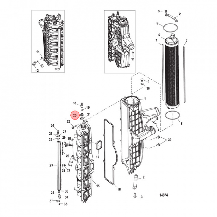 Boot Mercury 135-300 hk (892952500)