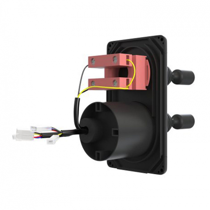 Dubbeljoystick Panel 12/24V Svart