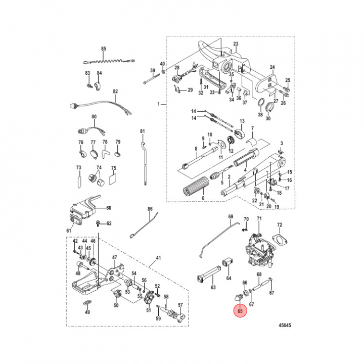 Primerpump Mercury 8-20 hk (895124)