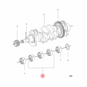 Ramlager Mercruiser CMD 2.8 (896314) Ramlager Mercruiser CMD 2.8 (896314)