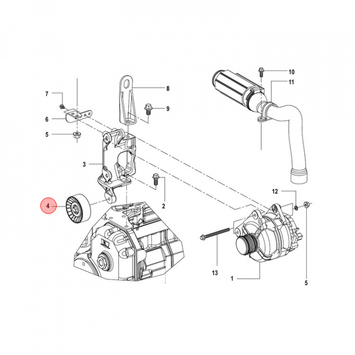 O-Ring Vattenpump Mercruiser (896332059)