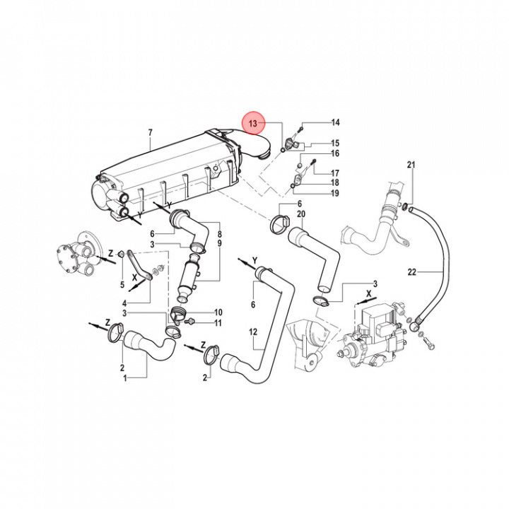 O-Ring Mercruiser CMD (896332116)