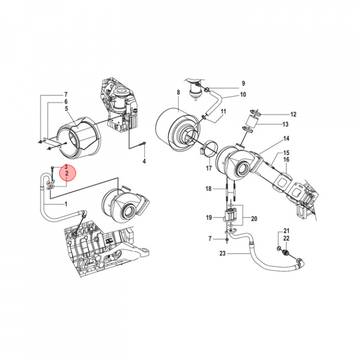 Packning Mercruiser CMD (896332155)