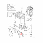 Mutter M14 Mercury 105-300 hk (896602) Mutter M14 Mercury 105-300 hk (896602)