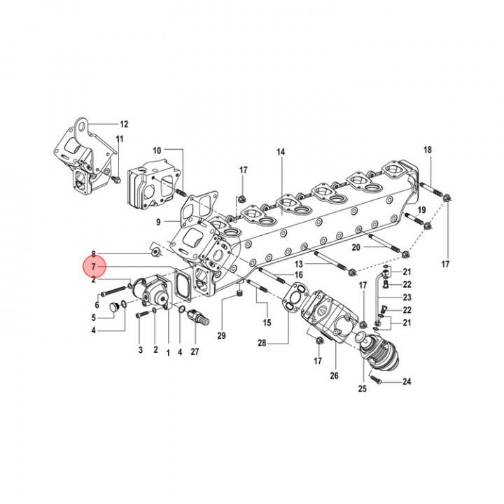 Packning Mercruiser CMD (898101483)
