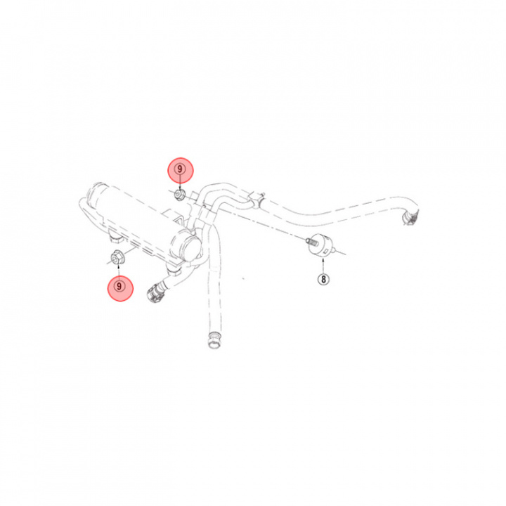 Mutter Mercruiser CMD (898101541)