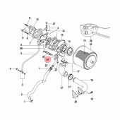 Packning Turbo Mercruiser CMD (898101726) Packning Turbo Mercruiser CMD (898101726)