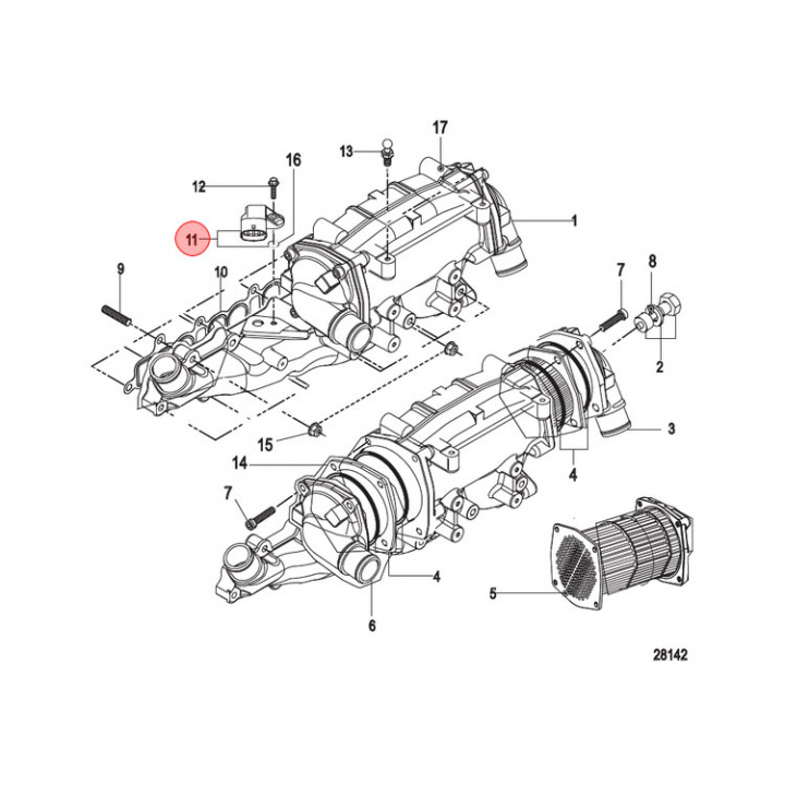 Sensor Mercruiser CMD (898101786)