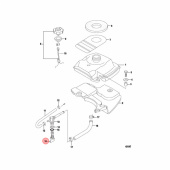 Knopp Bränslekran Mercury 2-3.5 hk (898103220) Knopp Bränslekran Mercury 2-3.5 hk (898103220)