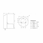 Monteringsfot NaviLed PRO Monteringsfot NaviLed PRO