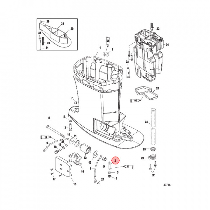 Pinnbult M12 Mercury 135-450 hk (8M0008031)