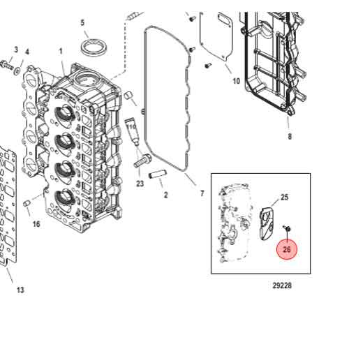 Bult Oljetråg (8M0012661)