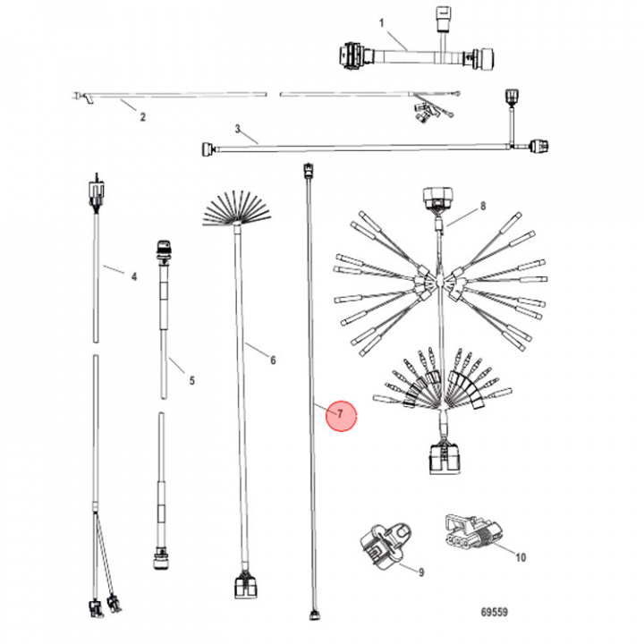 Smartcraft Förlängningskabel 10Pin 1,8m
