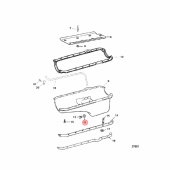 Oljepluggspackning Mercruiser (8M0077608) Oljepluggspackning Mercruiser (8M0077608)
