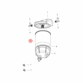 Vattenseparerande Bränslefilter (8M0146203) Vattenseparerande Bränslefilter (8M0146203)